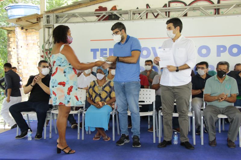 Entrega do cadastro Ambiental Rural na comunidade do Abacatal