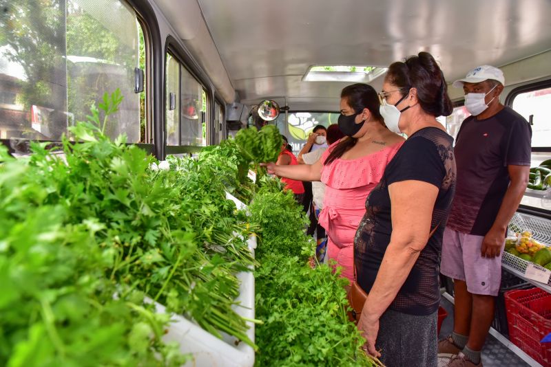 Feira Itinerante Ônibus Móvel Varejão