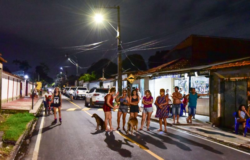 Inauguração asfáltica, pass. Gerson Monteiro, Pass. Ramos, Pass. Santa Fé, Pass. Amelio Tavares, Rua Raimundo Nonato, Rua Carlos Roberto, Trav. Segio Naru e Passagem Teixeira