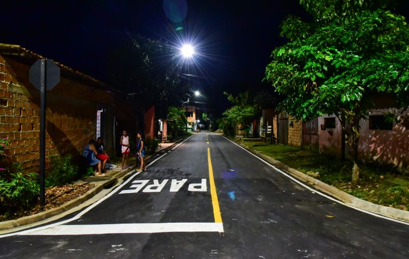 Inauguração asfáltica, pass. Gerson Monteiro, Pass. Ramos, Pass. Santa Fé, Pass. Amelio Tavares, Rua Raimundo Nonato, Rua Carlos Roberto, Trav. Segio Naru e Passagem Teixeira