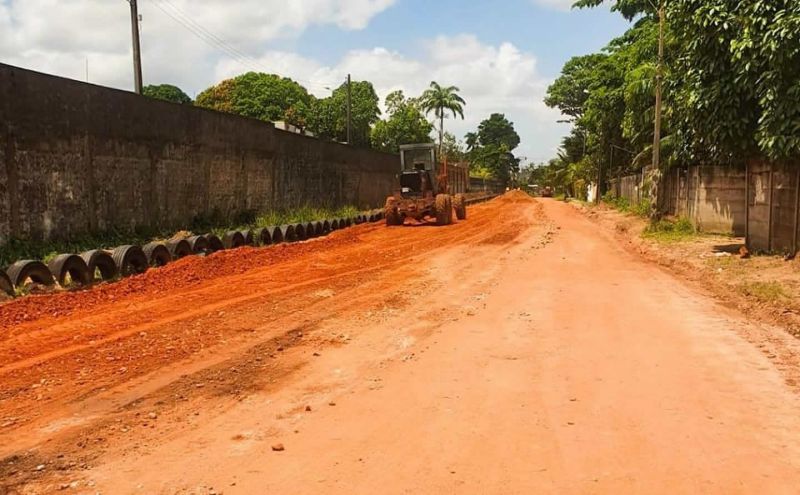 A Prefeitura de Ananindeua está trabalhando no bairro de Águas Lindas. O bairro  vem recebendo um volume grande de obras de infraestrutura