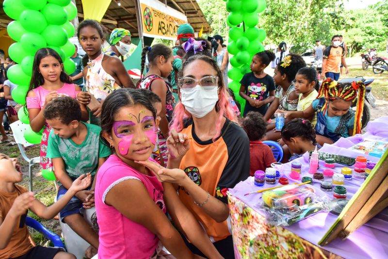 Jogos no Quilombo de Abacatal em Anannindeua