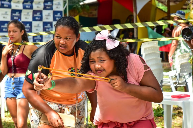 Jogos no Quilombo de Abacatal em Anannindeua