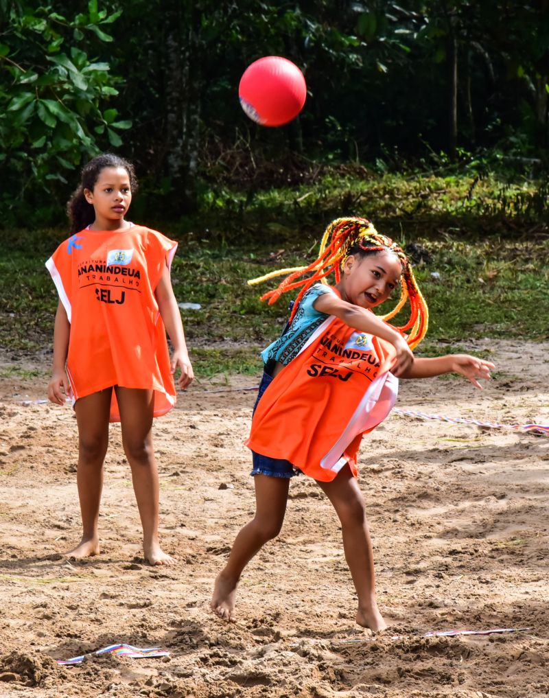 Jogos no Quilombo de Abacatal em Anannindeua