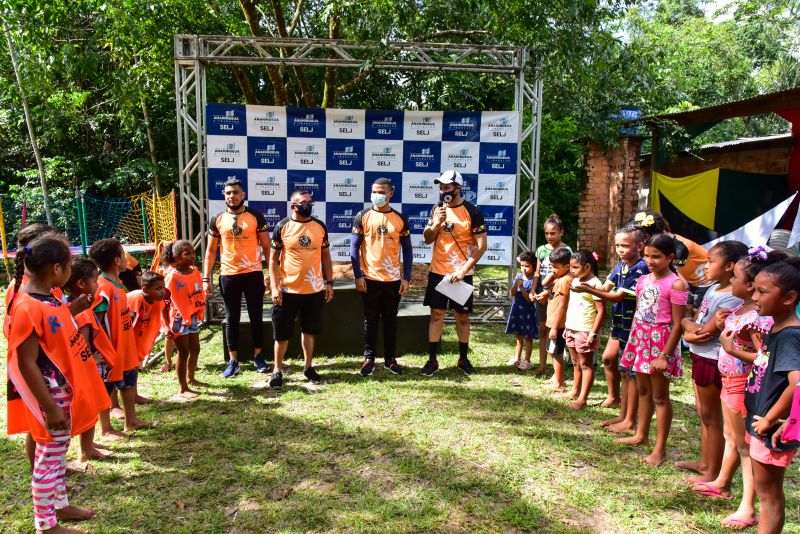 Jogos no Quilombo de Abacatal em Anannindeua