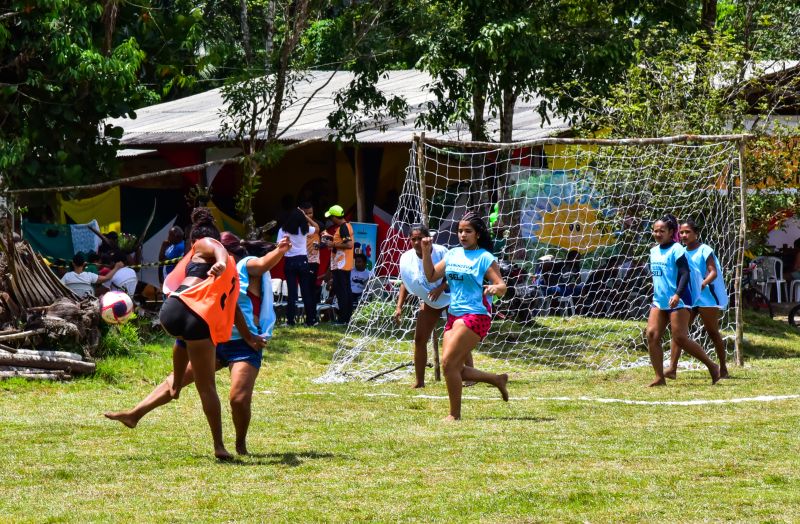 Jogos no Quilombo de Abacatal em Anannindeua