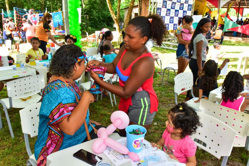 Jogos no Quilombo de Abacatal em Anannindeua