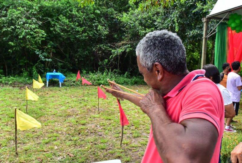 Jogos no Quilombo de Abacatal em Anannindeua