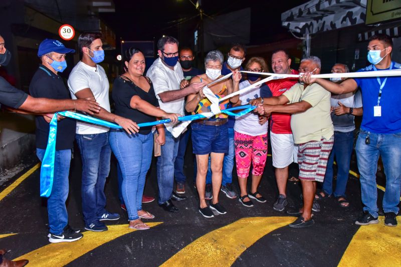 Inauguração e entrega de rua Pavimentada e Iluminação de led na cidade nova II- Trav we 21