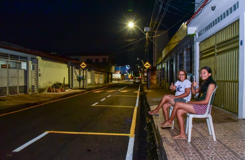 Inauguração e entrega de rua Pavimentada e Iluminação de led na cidade nova II- Trav we 21