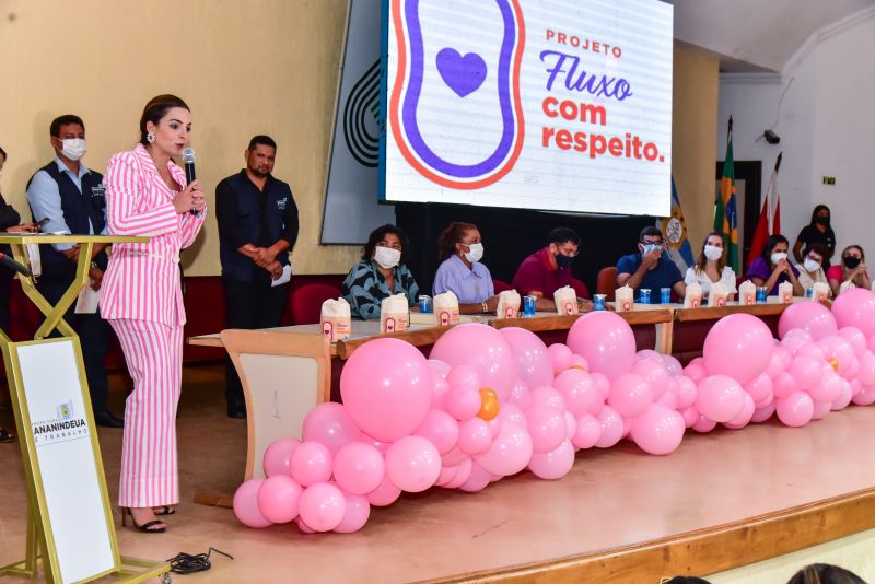 Lançamento do Programa Fluxo com Respeito. Auditório Unama Br