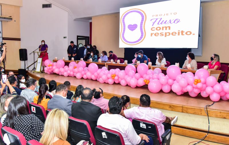 Lançamento do Programa Fluxo com Respeito. Auditório Unama Br