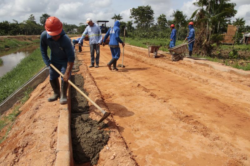 Obras no Canal das Toras - Águas Brancas