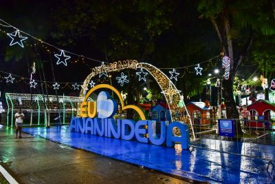 galeria: O acender das luzes de Natal em Ananindeua no Complexo da Cidade Nova VIII