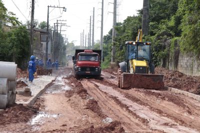 galeria: Obras de saneamento em Águas Lindas