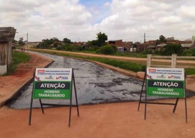 galeria: Obra de integração vai ligar dois bairros de Ananindeua à Cidade Nova