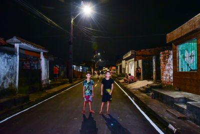 galeria: Inauguração e entregar das ruas pavimentadas e iluminação de led no Guajará II, ruas das flores, quadra seis e travessa treze