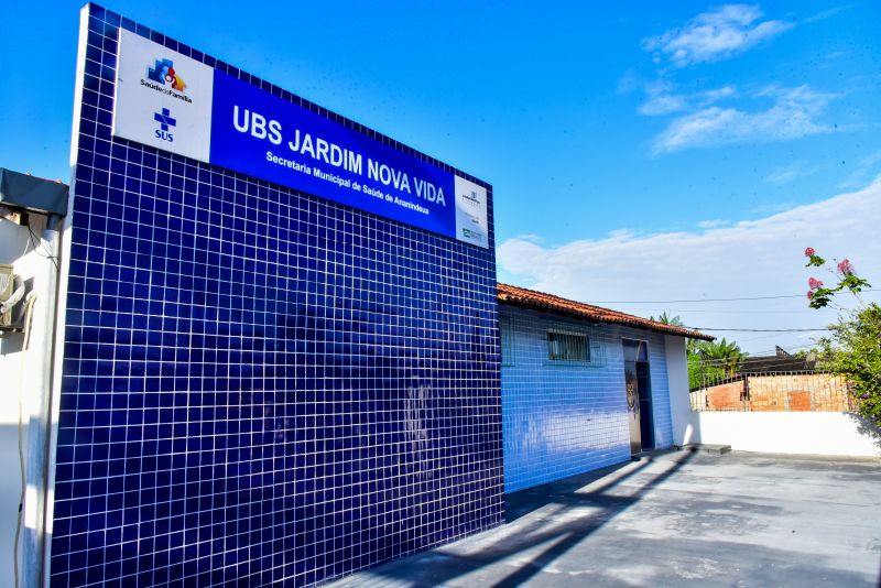 Entrega da UBS Jardim Nova Vida, estrada da Copem , s/n. Icuí -Guajará