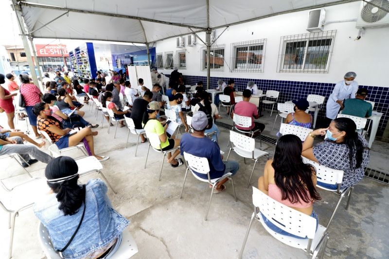 Inicio do Atendimento de Teste de Covid na Policlínica Águas Lindas