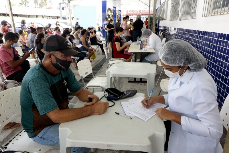 Inicio do Atendimento de Teste de Covid na Policlínica Águas Lindas