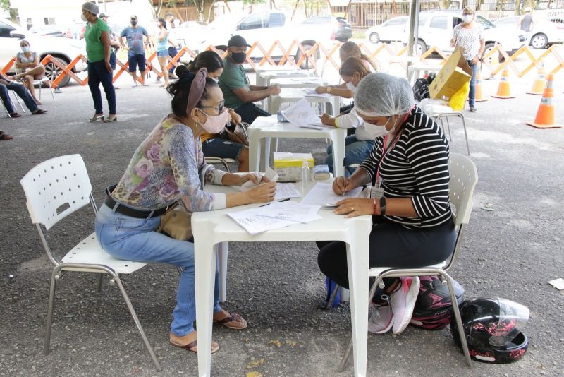 Inicio do novo posto de Testagem Covid no Abacatão