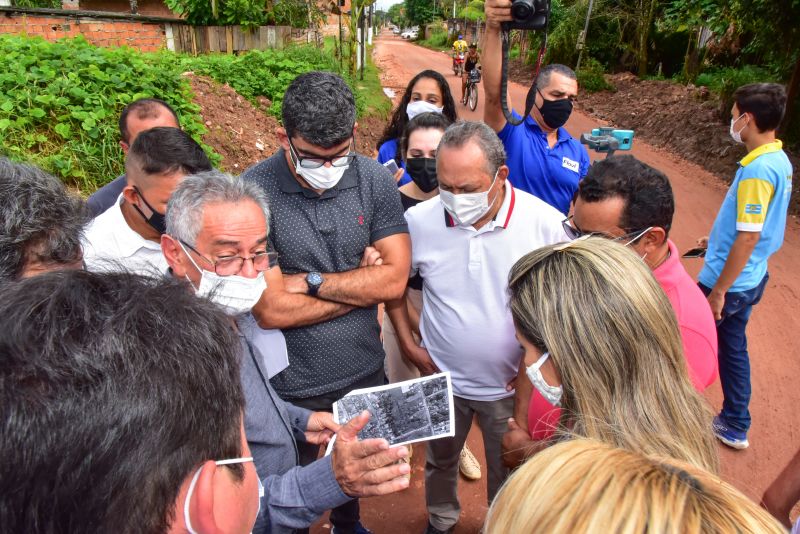 Visita técnica ao conjunto de divisa entre Ananindeua e Marituba