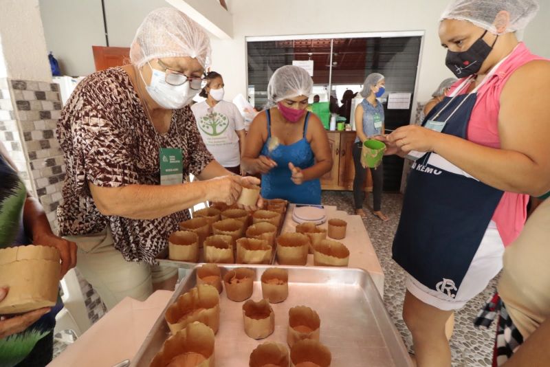 Curso de panificação - Cras Guanabara