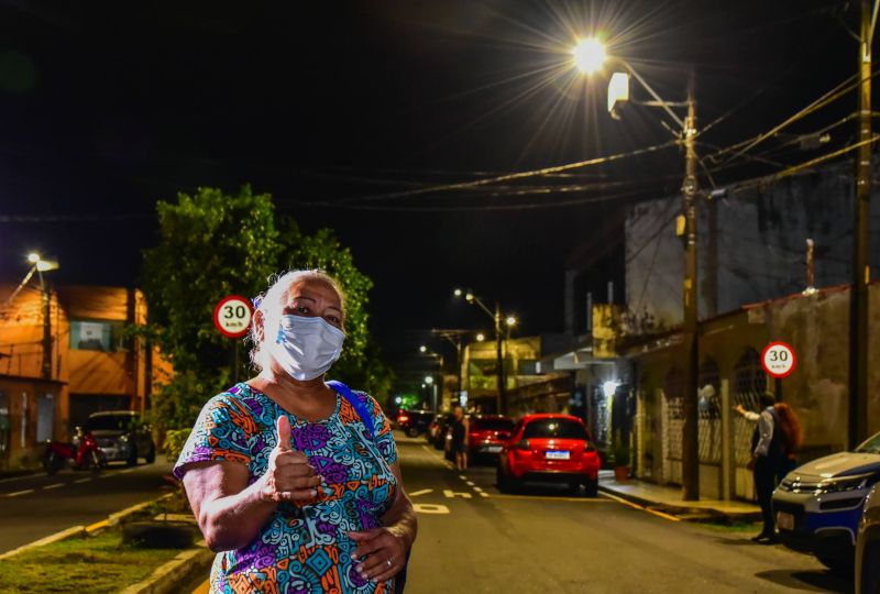 Inauguração asfáltica e iluminação de Led, das ruas do conjunto Abelardo Condurú, Coqueiro