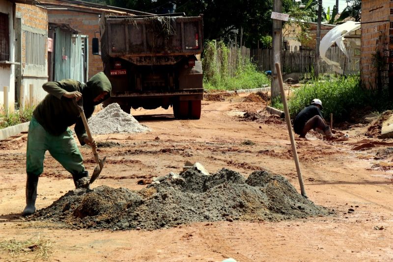 Obras no Jardim Vitória - Icuí