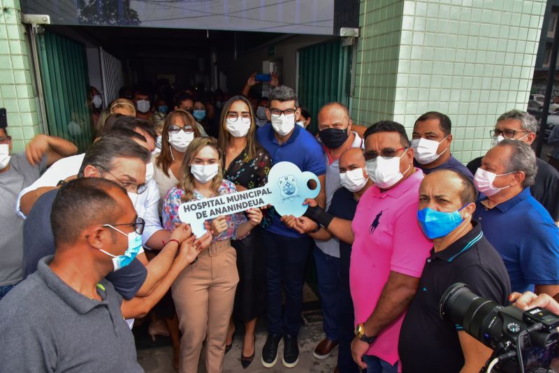 Entrega da chave do primeiro Hospital Municipal de Ananindeua