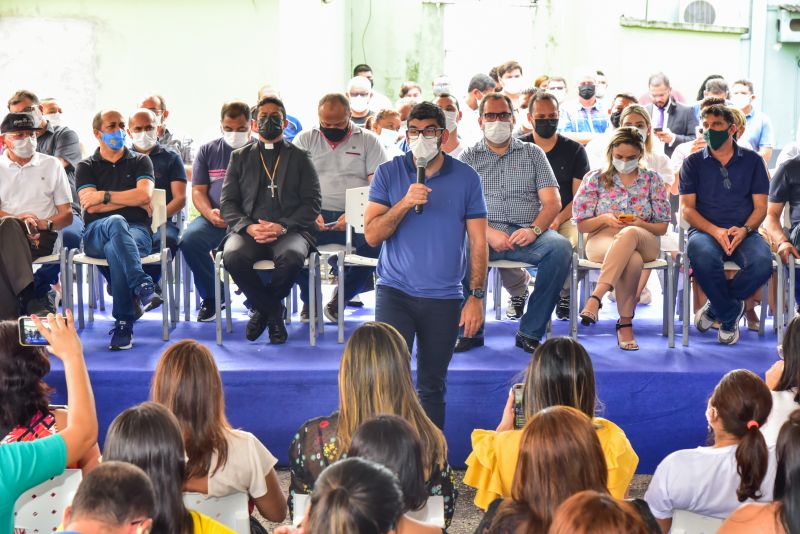 Entrega da chave do primeiro Hospital Municipal de Ananindeua