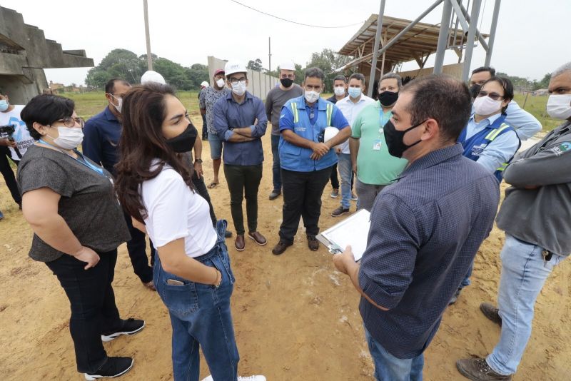 Visita técnica no Estádio Municipal com representantes do Ministério do Esporte