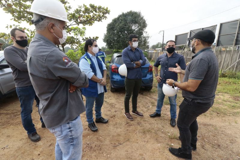 Visita técnica no Estádio Municipal com representantes do Ministério do Esporte