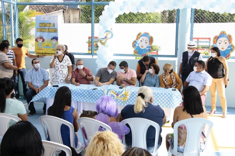 Entrega da UEI Vereador Aureliano Costa - Icuí Guajará