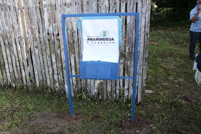 Lançamento da Pedra Fundamental e Ato de Assinatura de O.S para Construção da Creche Unidade de Educação Infantil Beira Rio