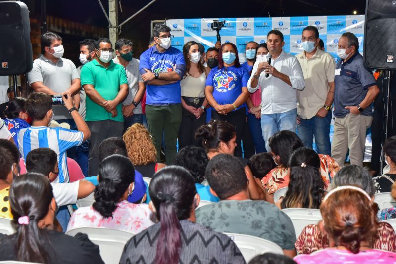 Entrega do programa de melhorias habitacional, Morar Bem. Residencial Ananin em Águas Brancas