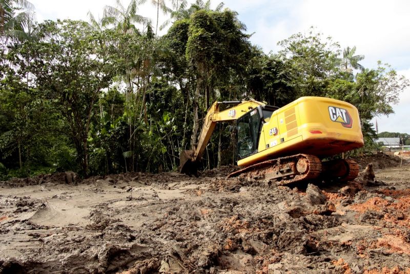 Visita técnica nas obras do trecho do Canal Maguariaçu – Passagem Itabira com a rua Cavalcante