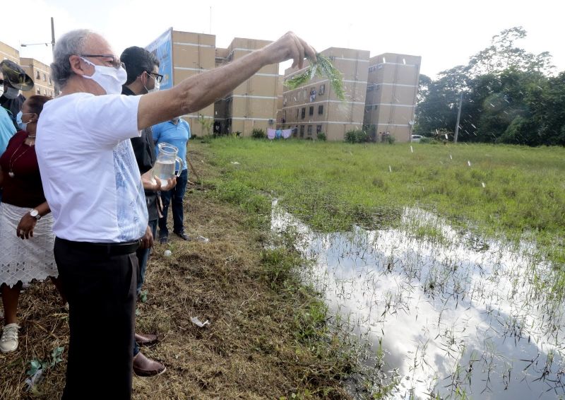 Ato de Assinatura de O.S para Construção da Unidade de Educação Infantil Bem Viver – Residencial Viver Bem