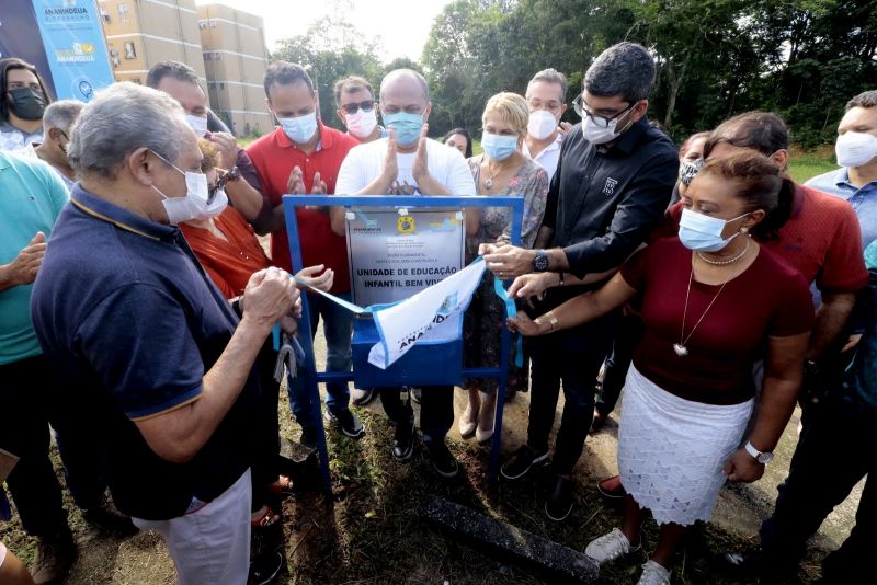 Ato de Assinatura de O.S para Construção da Unidade de Educação Infantil Bem Viver – Residencial Viver Bem