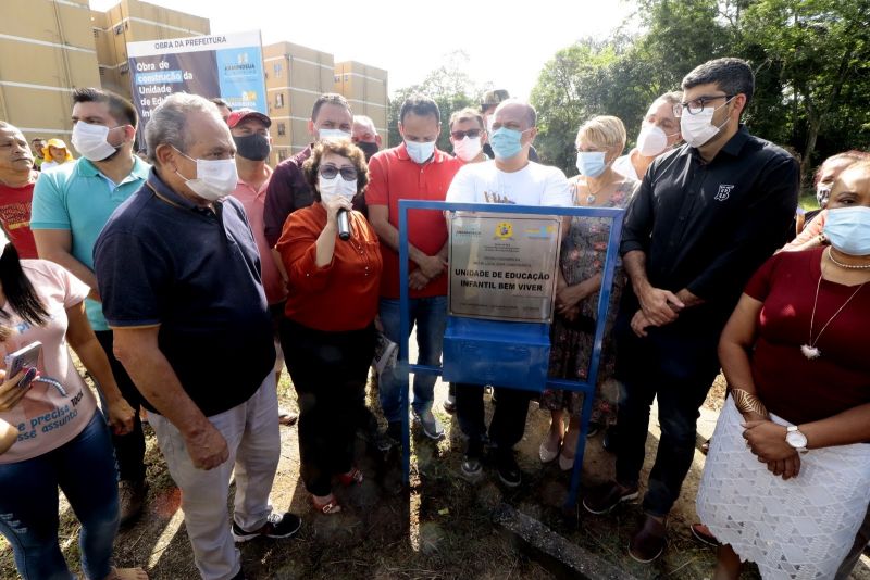 Ato de Assinatura de O.S para Construção da Unidade de Educação Infantil Bem Viver – Residencial Viver Bem