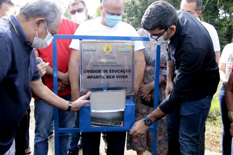 Ato de Assinatura de O.S para Construção da Unidade de Educação Infantil Bem Viver – Residencial Viver Bem