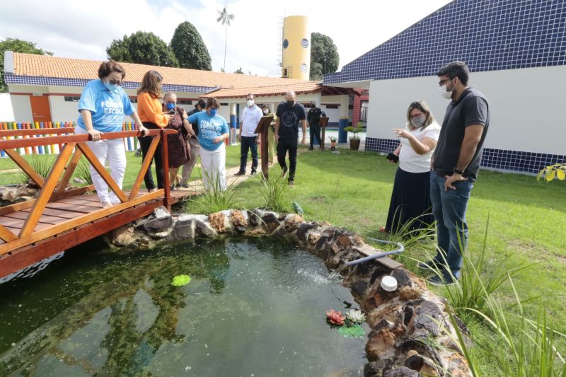 Visita técnica e Pedagógica com Representantes do MP, CME, CACS e FUNDEB, no CREI Irmã Dulce