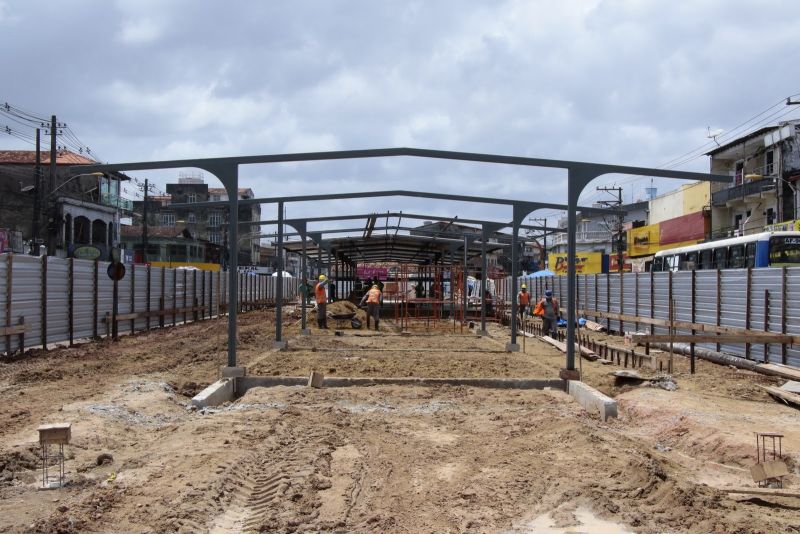 Visita ao andamento das Obras do Canteiro Central do Paar