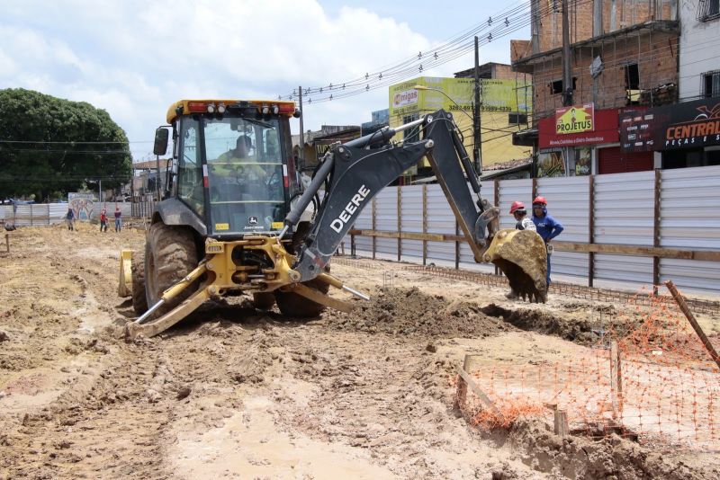 Visita ao andamento das Obras do Canteiro Central do Paar