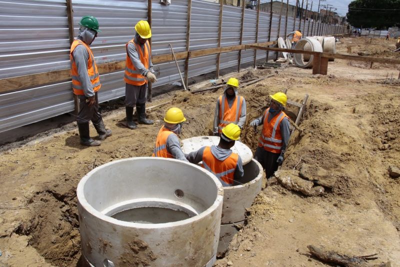 Visita ao andamento das Obras do Canteiro Central do Paar