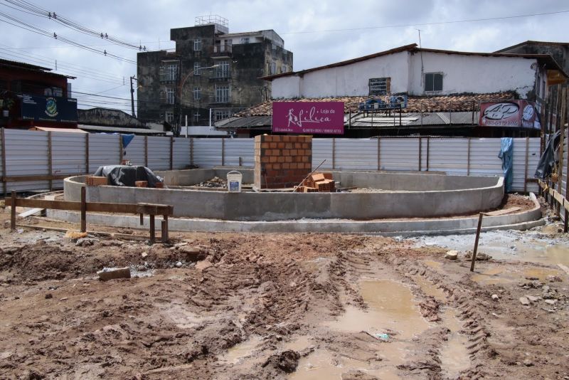 Visita ao andamento das Obras do Canteiro Central do Paar