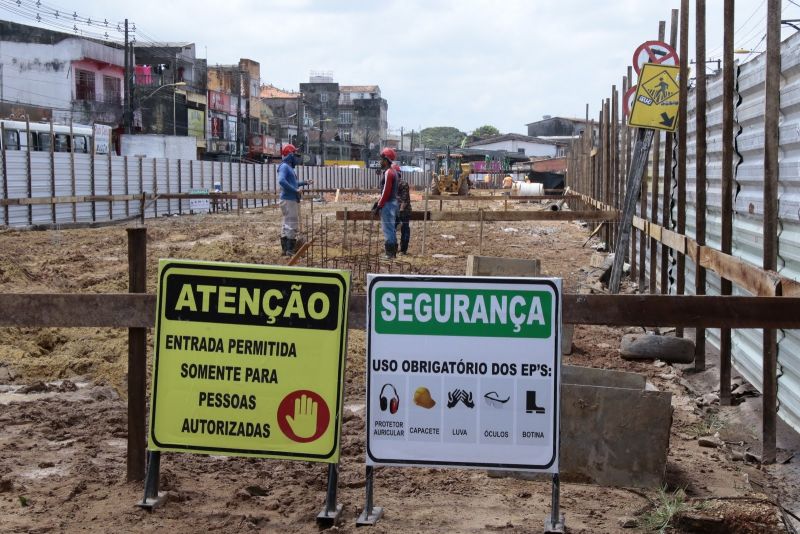 Visita ao andamento das Obras do Canteiro Central do Paar