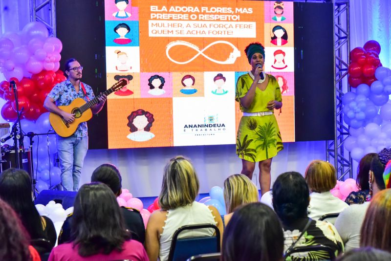 Programação especial em homenagem ao Dia Internacional da Mulher com palestra de Mazé Lima, Auditório ACIA