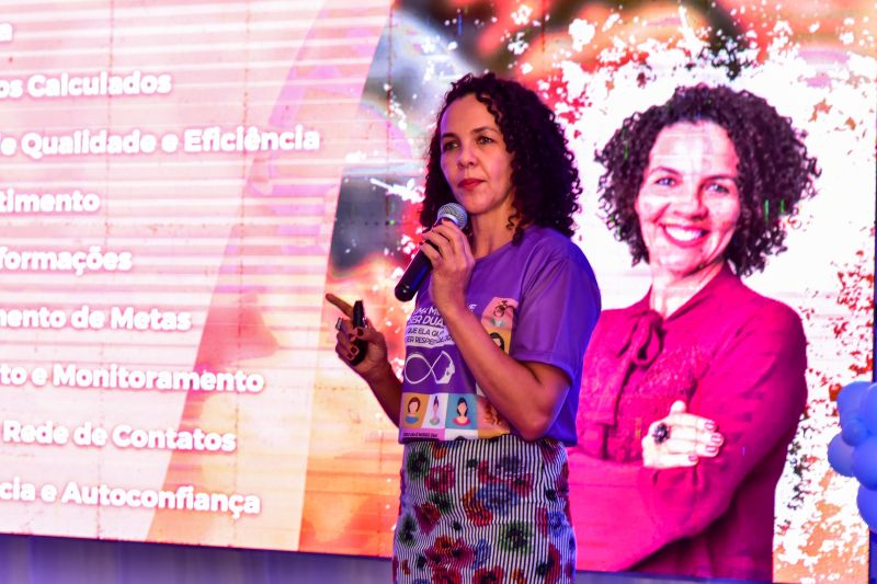 Programação especial em homenagem ao Dia Internacional da Mulher com palestra de Mazé Lima, Auditório ACIA