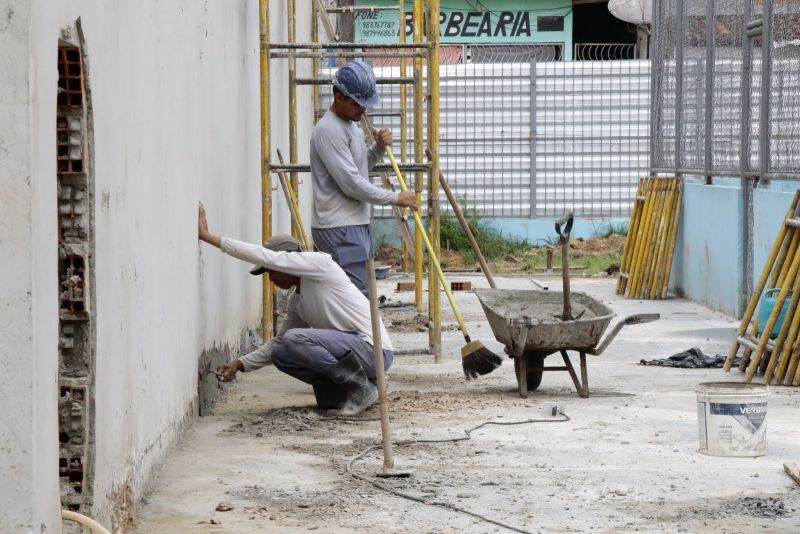 Visita técnica as obras da Praça da Águas Lindas